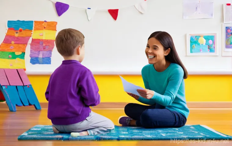 유아기 창의적 글쓰기 - Two joyful children, a boy and a girl, both around 8 years old, wearing casual, modest outfits (jean... 유아기 창의적 글쓰기 - Two joyful children, a boy and a girl, both around 8 years old, wearing casual, modest outfits (jean...