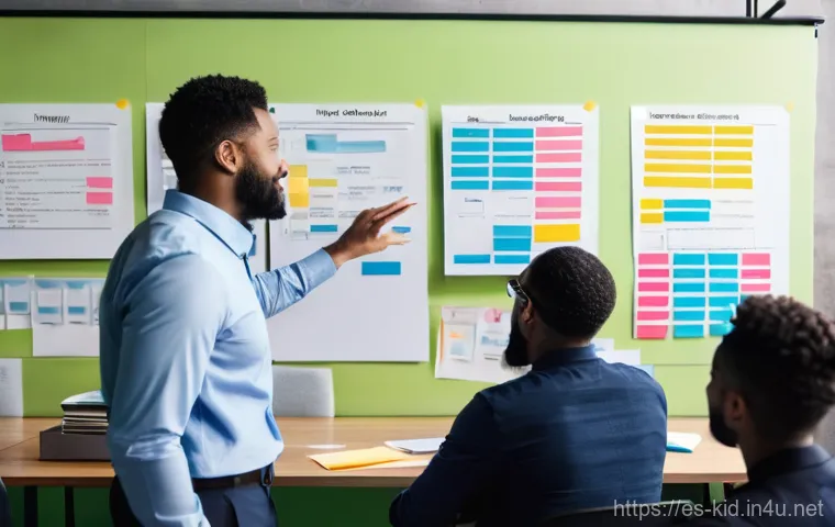 프로젝트 접근법 - **Intuition Meets Strategy at the Market of Projects:** A diverse team of five project managers (men... 프로젝트 접근법 - **Intuition Meets Strategy at the Market of Projects:** A diverse team of five project managers (men...